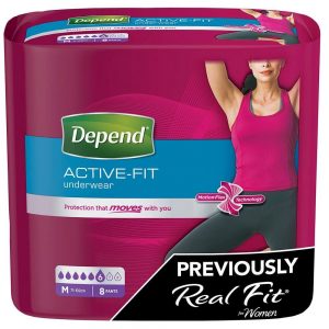 Depend Active-Fit Underwear for Women