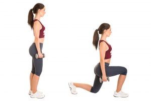 Weighted Lunge