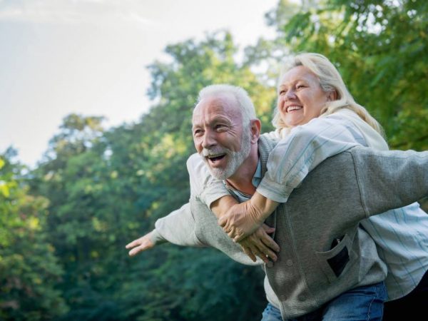 seniors with incontinence bowel pads happy