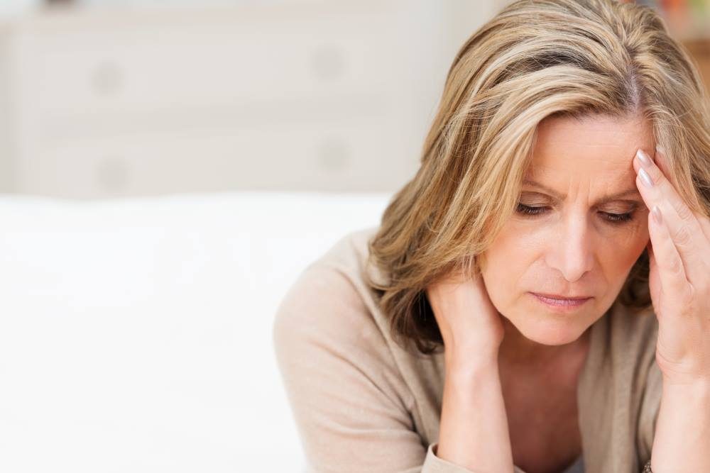woman worried incontinence